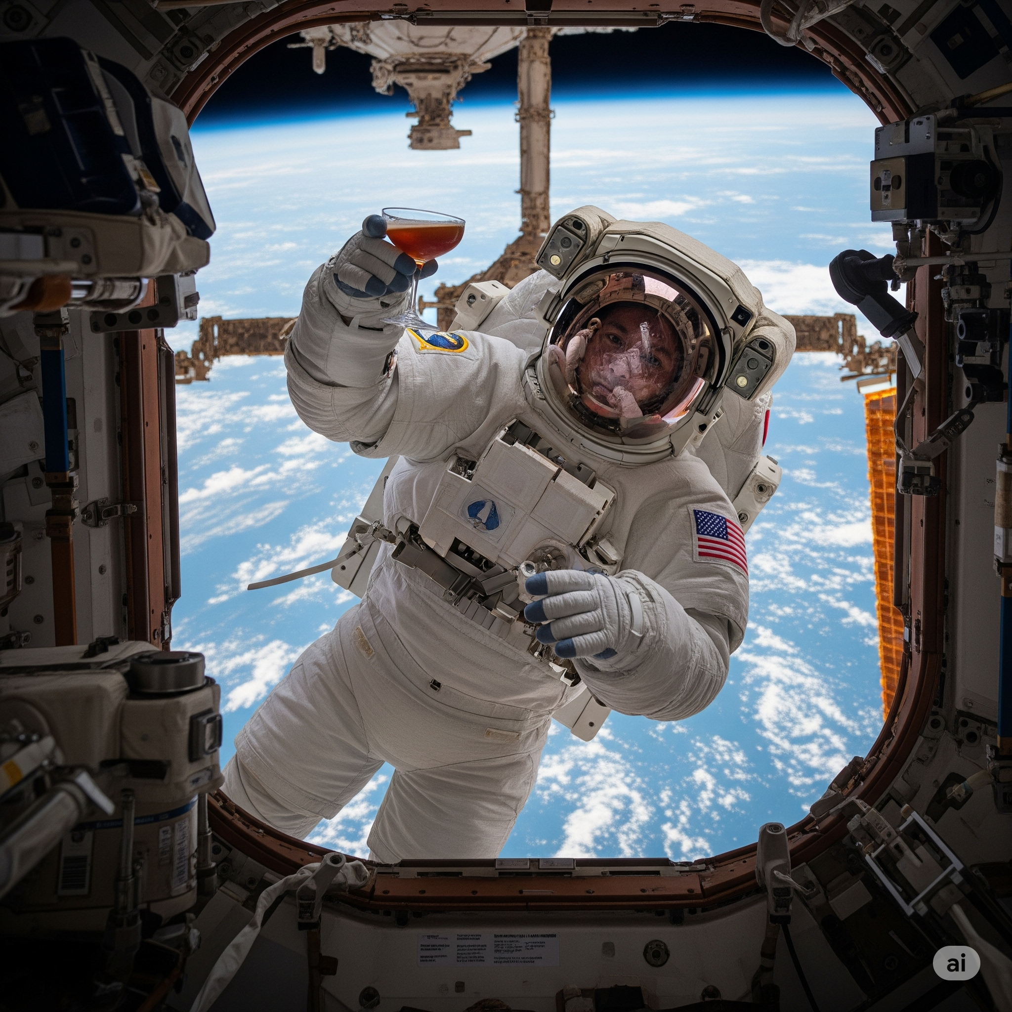 The Colonel Batista Astronaut